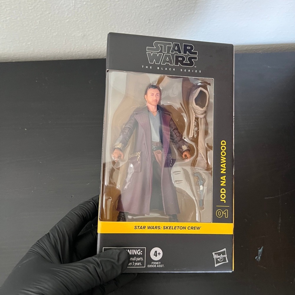 Star Wars The Black Series Jod Na Nawood Action Figure Skeleton Crew